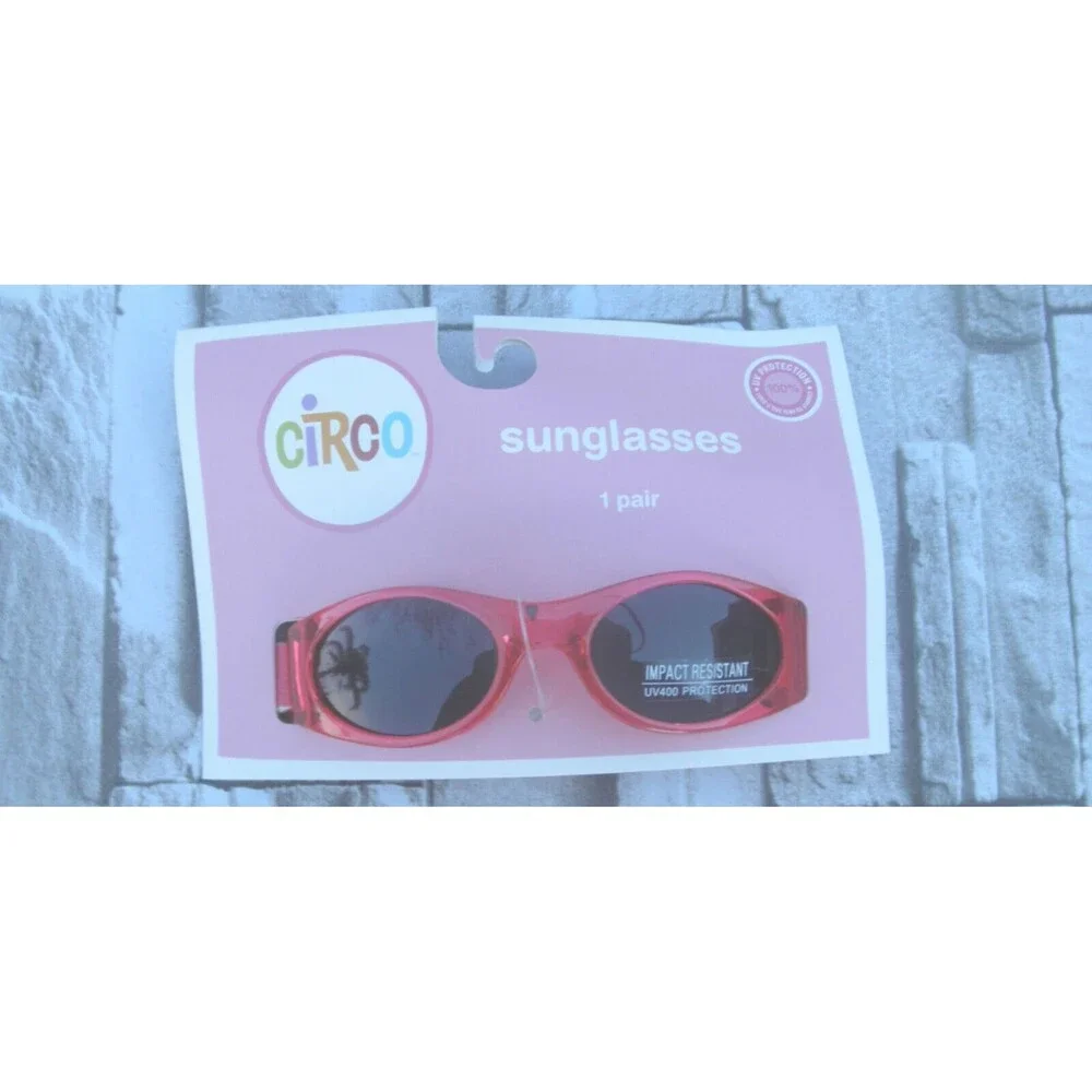 NEW by CIRCO, CHILDREN'S SUNLASSES(1PAIR) COLOR WATERMELON, 100% UV PROTECTION,